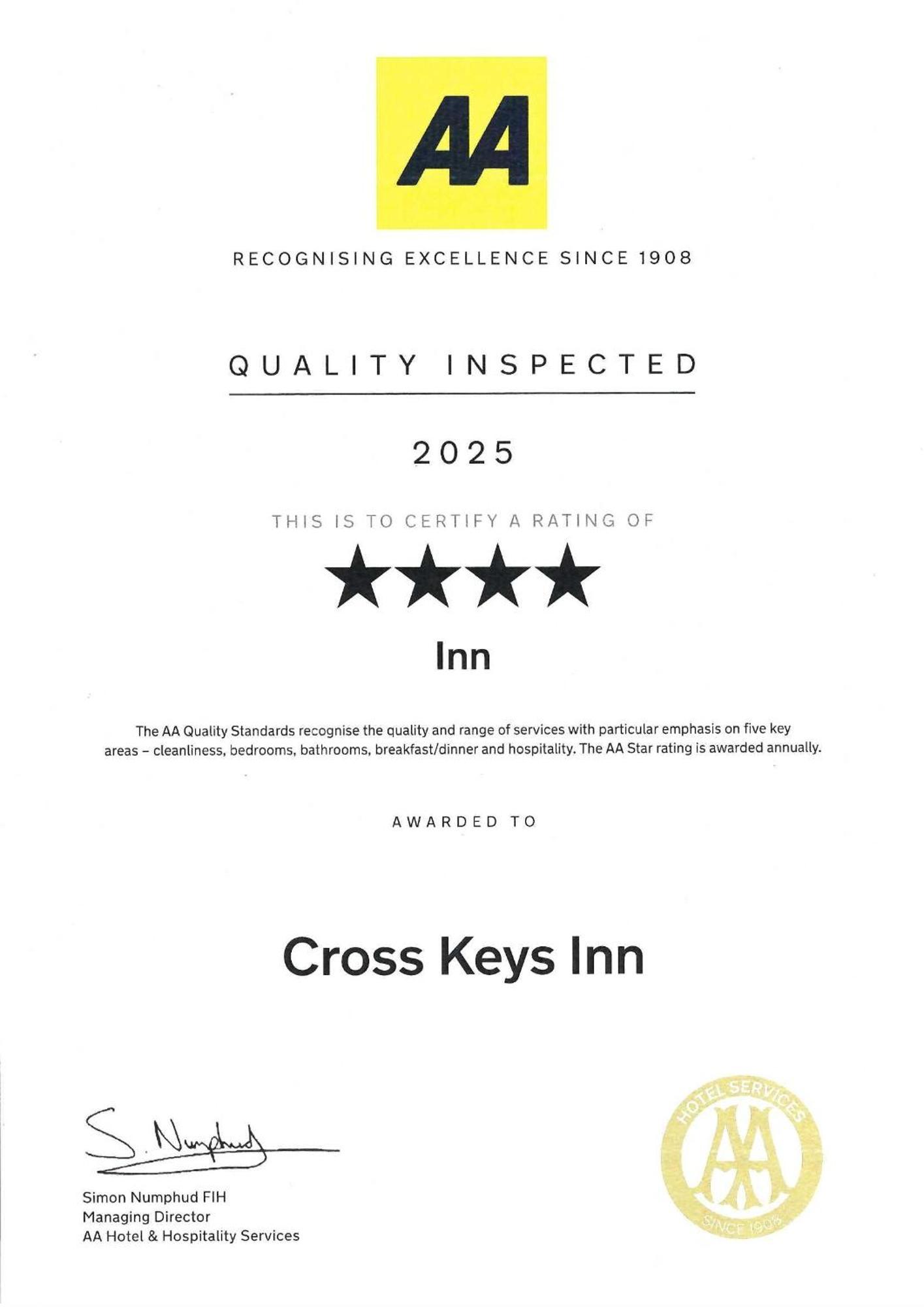 Cross Keys Inn Lydford-on-Fosse Exteriör bild